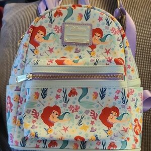 Loungefly Little Mermaid Kids Backpack - Multicolor
